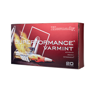 Hornady Superformance Varmint Ammo 17 HORNET 20gr V-MAX (25/box)